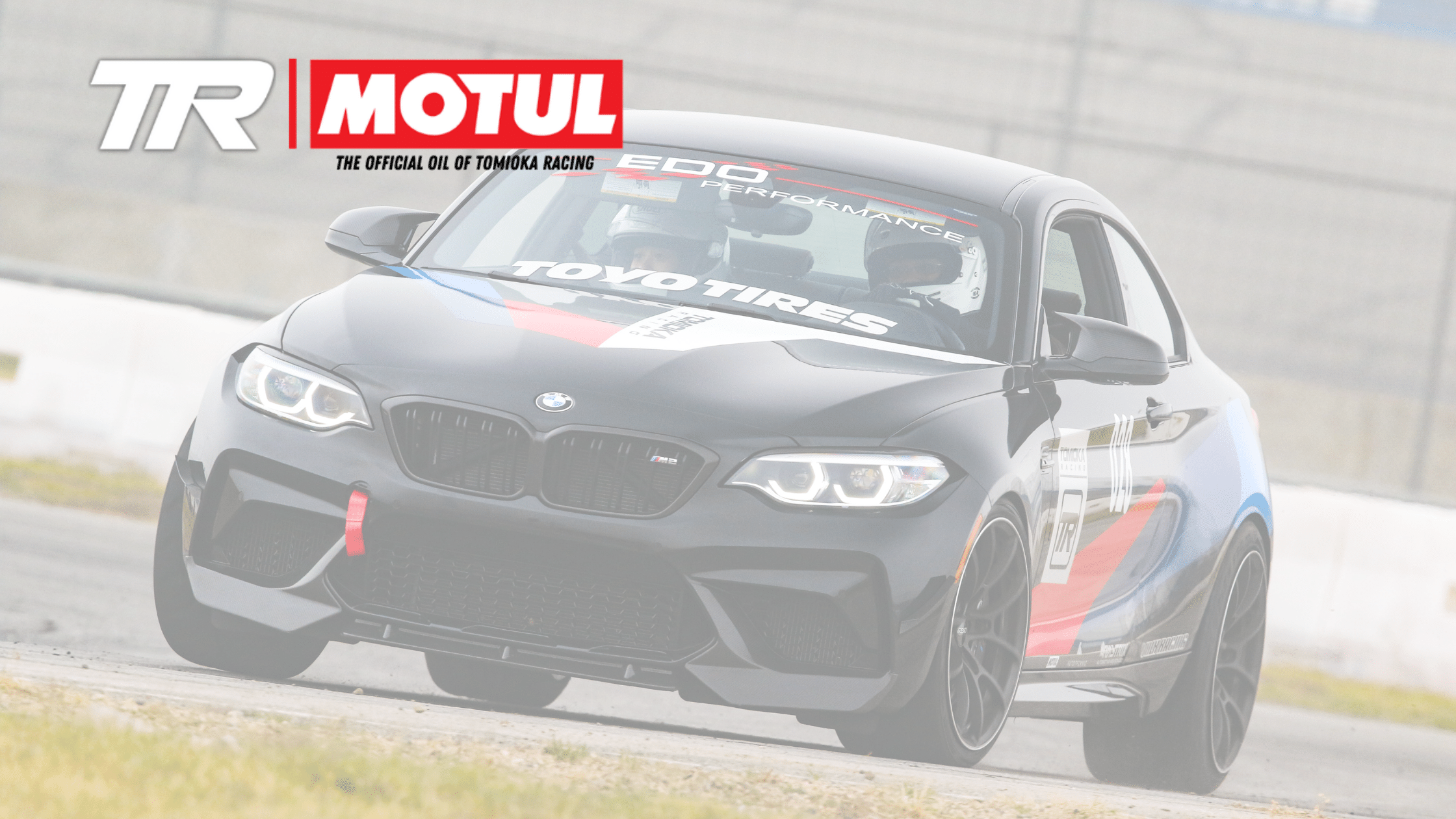 BMW M2c on track featuring Motul 