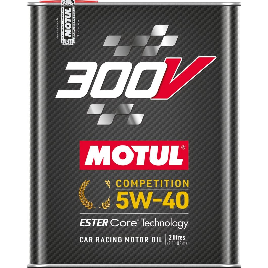 Motul 300V Competition 5W40 Engine Oil 2L