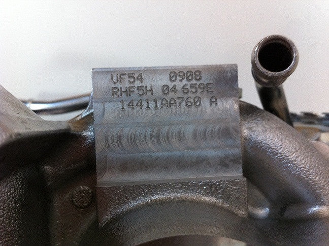 TR Hybrid VF54 Turbo for 2010 Subaru Legacy GT