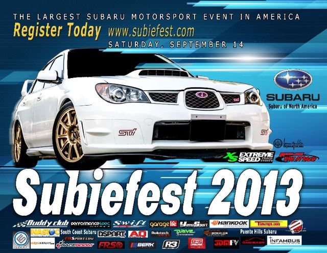 Tomioka Racing Attends the 2013 Subiefest