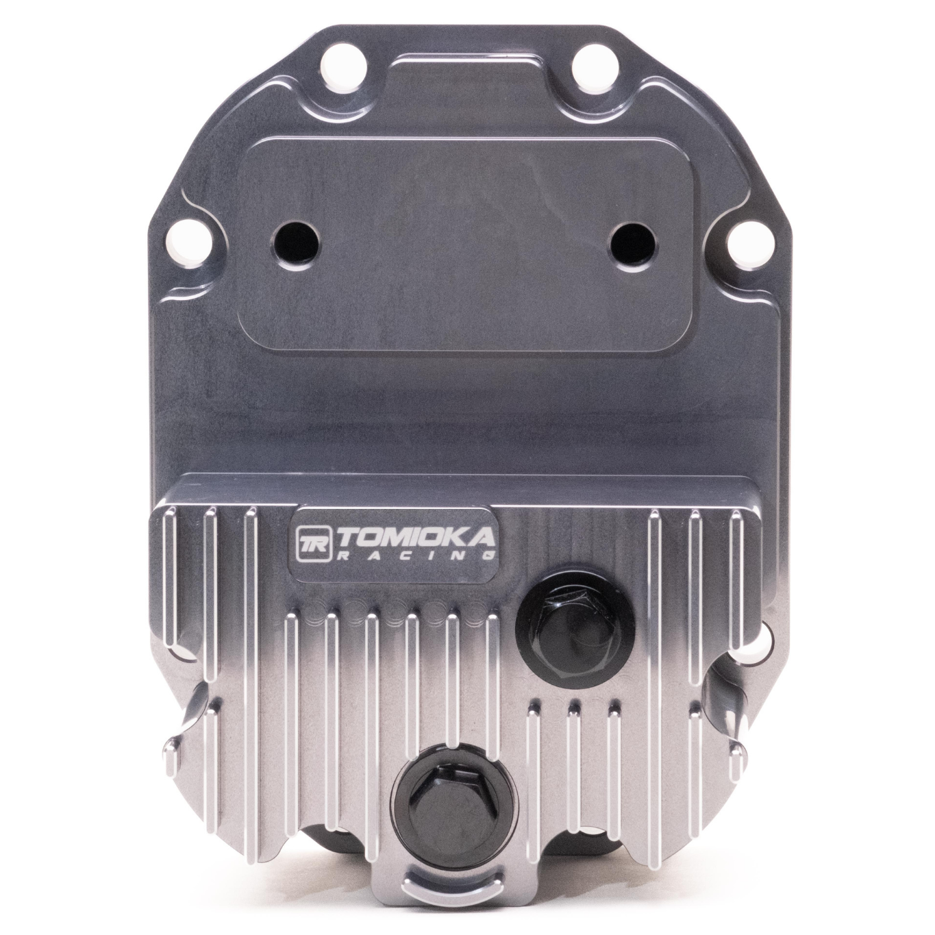 Tomioka Racing R160 billet rear differential cover for Subaru WRX 2002–2021, Anodized Gunmetal Blue