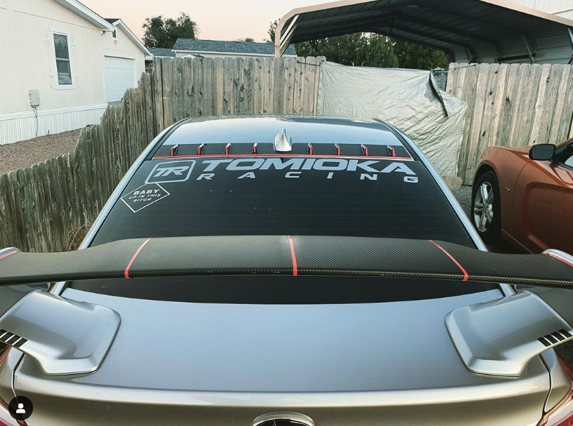 Tomioka Racing Windshield Decal 42