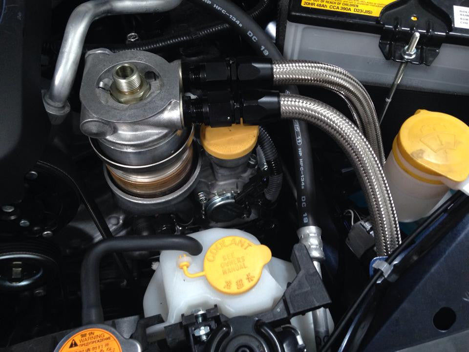 TR Temperature Controlled Oil Cooler Kit for 2015+ Subaru WRX