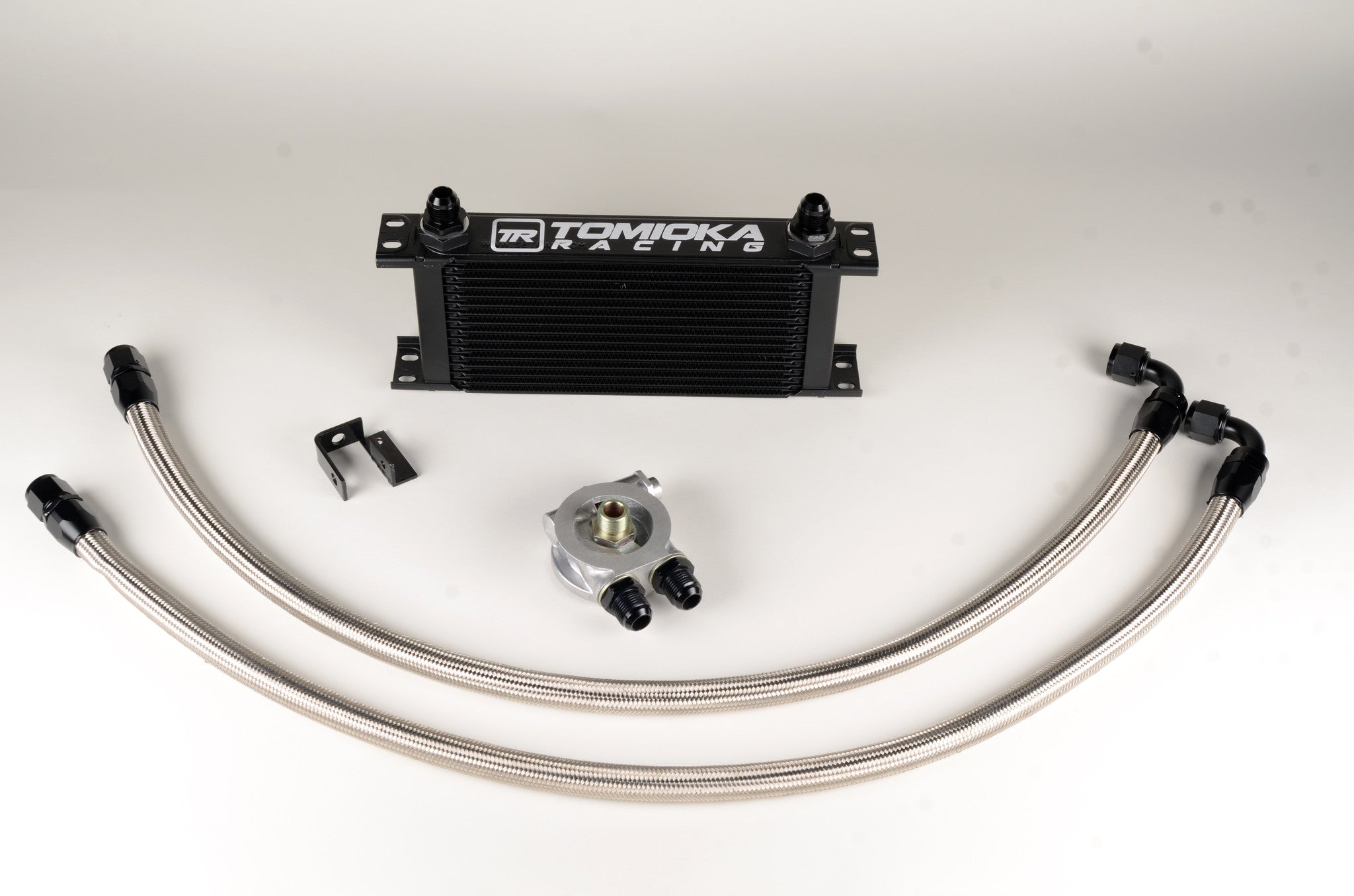 tomioka racing oil cooler kit wrx fa20dit thermostatic

wrx fa20 oil cooler core mounted behind grille

thermostatic sandwich plate for subaru wrx oil cooler

braided an oil lines wrx installation